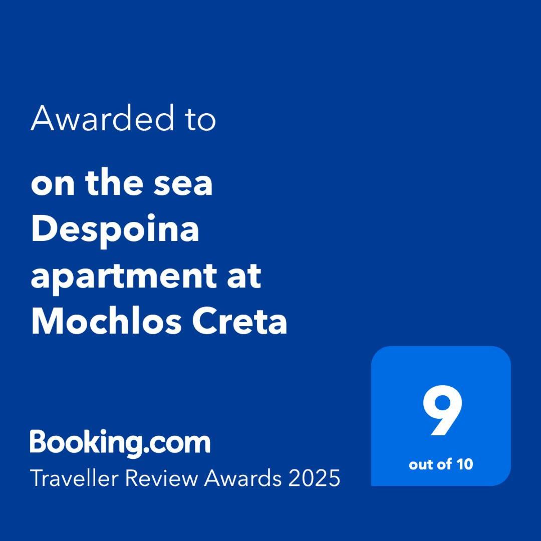 On The Sea Despoina Apartment At Mochlos Creta Móchlos Exterior foto